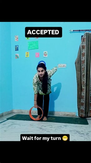 Not perfect ,just showing up 😎 #yoga #motivation #healing #challenge #balance #shorts #youtube #like