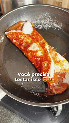 Tapioca crocante com doce de leite e queijo — receita fácil