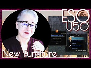 New Furnishing Crafting details! 🔮 Update 50 🔮 ESO 2026 #ESO
