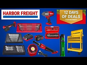 Harbor Freight 12 Days of Deals Leaked Huge Icon DEALS and Much More