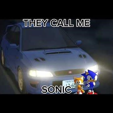 They call me sonic #initiald subaru wrx💫
