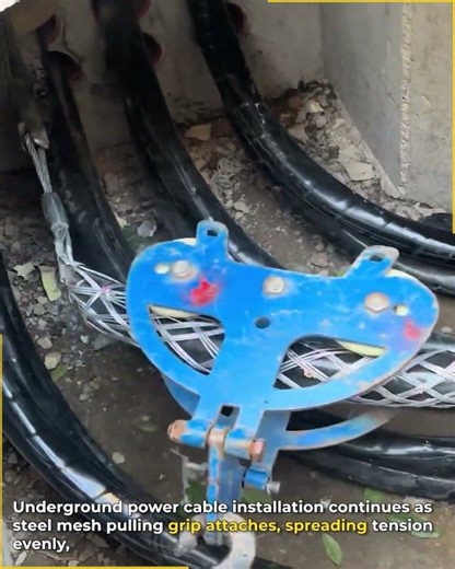 Cable Grip Installation.