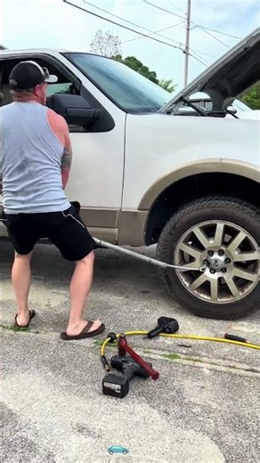 Making a mistake during the car repair process#car#fail#funny#fyp#tiktok#Foryou#funnyvideo#fails