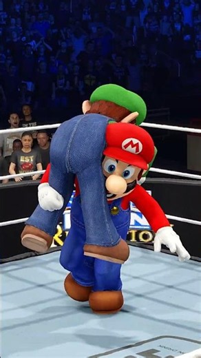 Mario destroy Luigi #shorts #youtubeshorts #mario #luigi
