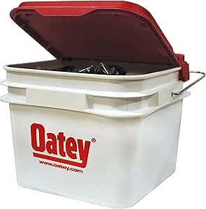 Stand-Off Pipe Clamp with Nail (500 in 2.Gallon Bucket)