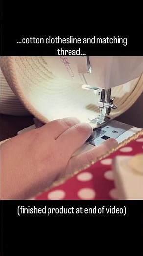 How to Make a Rope Basket 🧵 Simple Sewing Tutorial