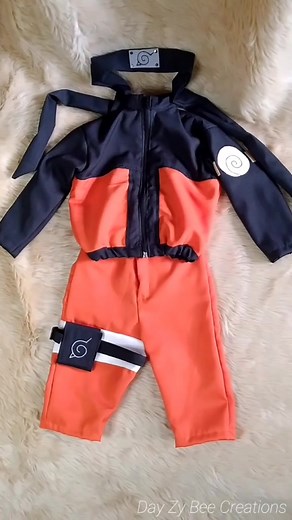 Adorable Naruto Costume for Babies | Kids Cosplay Outfit