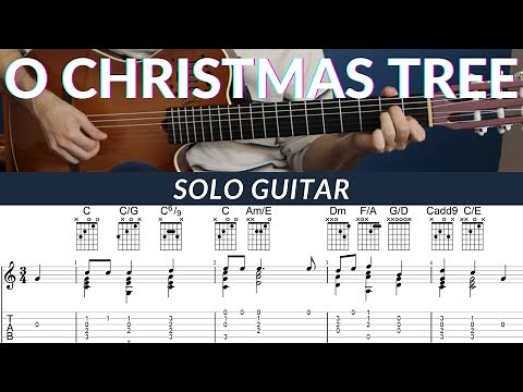 O Christmas Tree — Chord Melody (Tab Included)