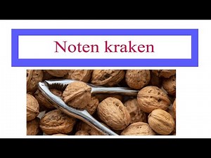 NOTEN KRAKEN (met en zonder notenkraker)