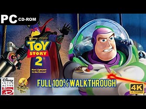 Disney/Pixar's Toy Story 2: Buzz Lightyear to the Rescue [PC] Full 100% Walkthrough - 4K60ᶠᵖˢ UHD