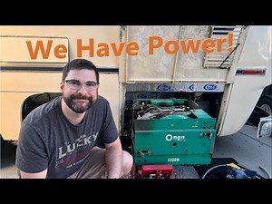 GMC Motorhome Onan Generator is Working!
