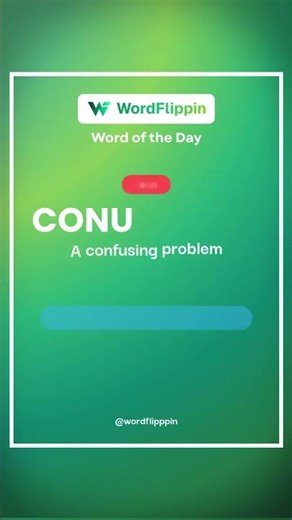 📚 Word of the Day: Conundrum