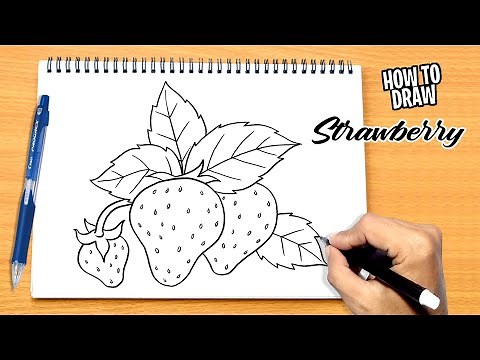 How to draw Strawberry