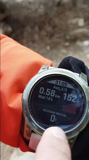This is how ClimbPro looks on the Garmin Fenix ​​7X Solar (Road Test)