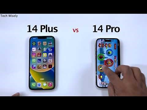 iPhone 14 Plus vs 14 Pro - SPEED TEST