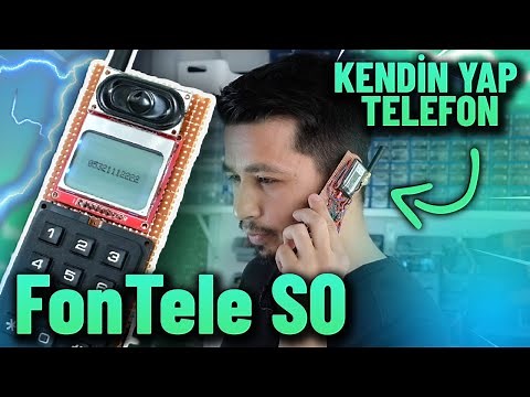 Kendin Yap Cep Telefonu FonTele S0 | Arduino