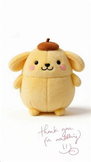 Turning My Pompurin Sketch into Real Life 🍮