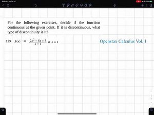 2.4 #139 Openstax Calculus Volume 1.