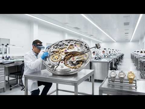 Inside the Swiss Watch Factory — How 1,200 Hours Create a $50,000 Luxury Timepiece