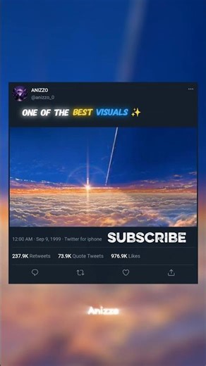 your name has best visuals ✨ | #anime #viral #viral #amv #yourname #animeedit #shorts