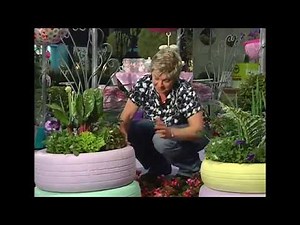 DIY: Using Tyres As Veggie Planters
