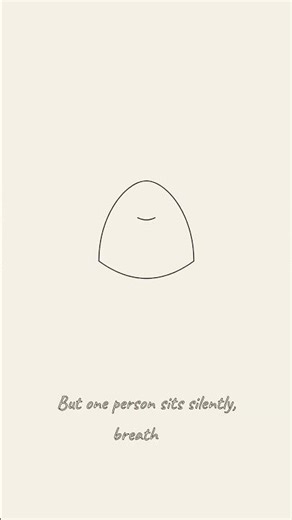 A man walks into a room full of people arguing. Their voices rise like flames. Each person throws an