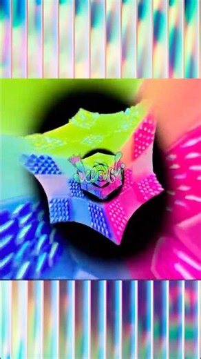 💎🍭✨ Bejewelled Candy Coloured Puzzle Cube by Jungli Creations 🧊 #popart #bedazzled #aesthetic