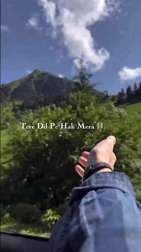 Tere Dil Pe Hak Mera Hai❤️🥺 Tu Mera Hai Tu Mera Hai ll #sad​​​​​ #sadsong​​​​​ #lyrics​​​​​