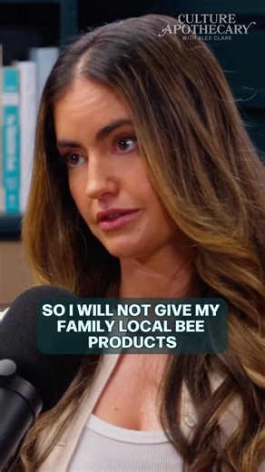 Alex Clark on Instagram: "NEW EPISODE OF @cultureapothecary OUT NOW with the founder of @beekeepers_naturals, @carly.kremer 🌿🐝 Find anywhere you listen to podcasts or ‘Real Alex Clark’ on YouTube 📺 Comment “HONEY” and we’ll send you a special link to the episode 🔗💌 Everything you need to know when shopping for honey and medicine! 🐝 Carly, the founder of Beekeeper’s Naturals, dives into how bees impact our food, how pesticides affect our health, and why this conversation might completely ch