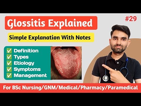 Glossitis in Hindi | Types, Causes, Symptoms And Treatment of Glossitis