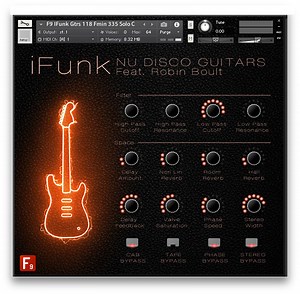 F9 Audio release iFunk Nu Disco Guitars for WAV, Kontakt, Logic, Ableton Live and Studio One