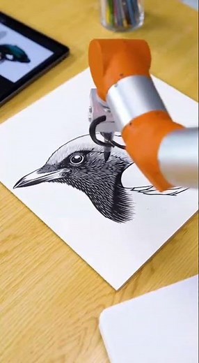 A Robot Arm That Draws Better Than Artists!