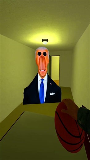 Can I Escape From Joe Biden in Liminal Hotel Gmod Nextbot?? #shorts