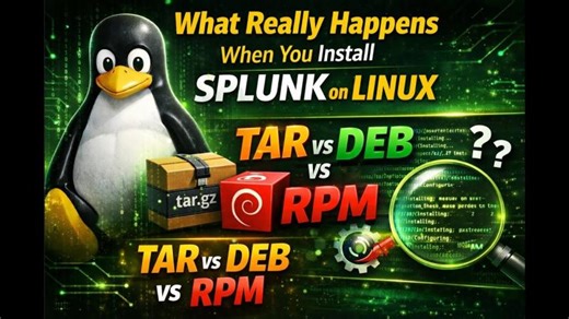 Splunk Installation Methods: TAR, DEB, RPM Explained | SHANEEL SAI CHANDRA KOLA posted on the topic | LinkedIn