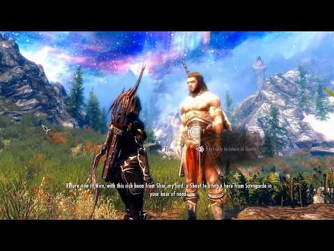 Skyrim Japanese - Sovengarde and Alduin