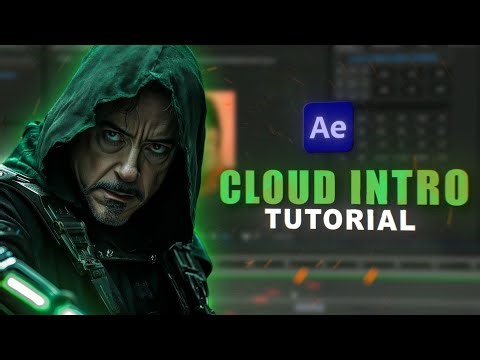 How to make a smooth cloud intro and outro in after effects 