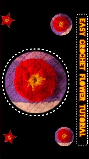 🌼Viral Crochet Flower🌸 | Easy Pattern for Beginners#crochetday#crochetforbeginners #crochettutorial