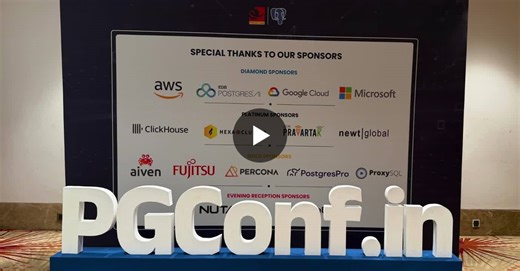 #pgconfindia #pgconfindia2026 #postgresql #opensourcedb #opensource #postgres #community | Hari Kiran