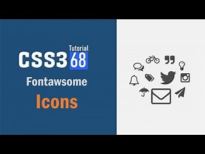 68# Fontawsome Icons | CSS icons