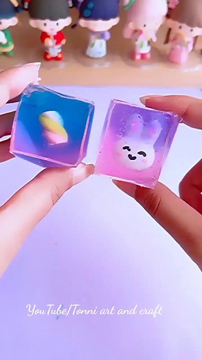 DIY Ice Cube Craft Tutorial | Tonni's Art and Craft Channel