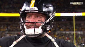 Ben Roethlisberger's emotional farewell in final regular season game at Heinz Field
