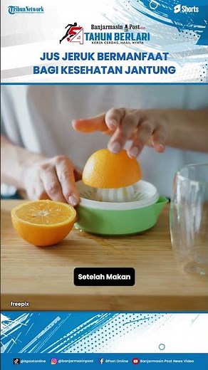 Jus Jeruk Bermanfaat bagi Kesehatan Jantung, Ahli Jelaskan