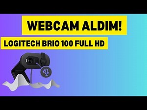 WEBCAM ALDIM (LOGITECH Brio 100 Full HD Webcam Grafit) LOGITECH
