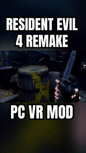 Is the RE4 VR Mod BETTER than the official PSVR2 version? #vr #metaquest3 #pcvr #psvr2