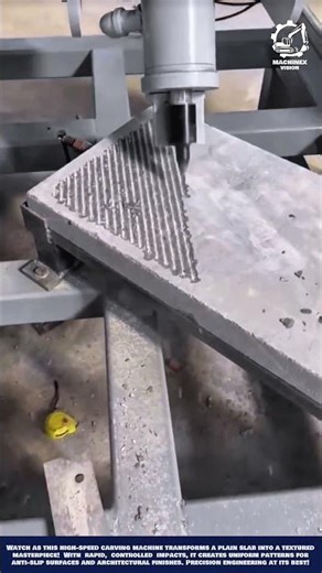 Precise Stone Carving Machine Work for Workshop surface finishing and anti-slip texturing