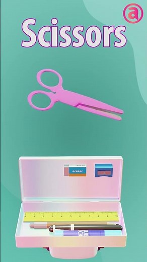 What's in my School Bag? English for kids