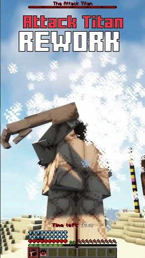 ATTACK TITAN REWORK | Shingeki no Craft #attackontitan #minecraft