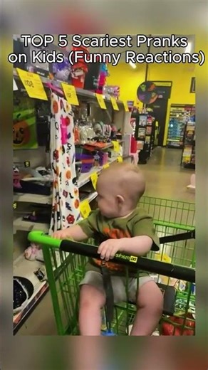 TOP 5 Scariest Pranks on Kids Funny Reactions #funny #viral #top5