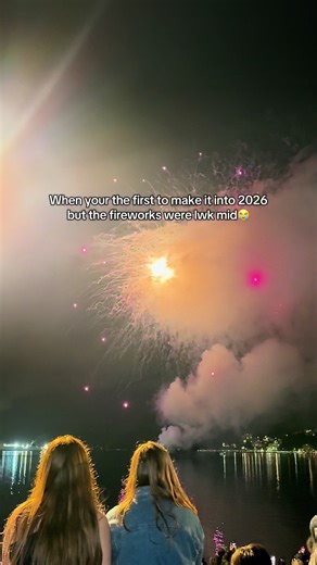 Celebrating New Year 2026 in Asia with Fireworks