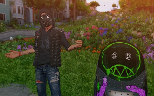 【WatchDogs 2】Wrench（扳手）人物mod，附带扳手二世（过场动画 任务演示）